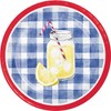Lemonade Paisley and Plaid Picnic Party Tableware Supplies | Bundle