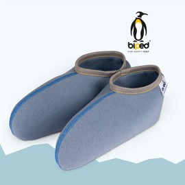biped Penguin Boot Socks - Warming Socks for Wellington Boots, for Leisure and Work - Ankle Socks for Men and Women as Slippers Replacement or Guest Slippers - Made in Germany - z2743 (43-44)