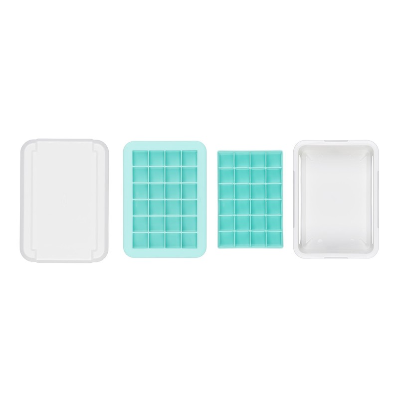 OXO Good Grips Silicone Small Ice Cube Tray with Lid
