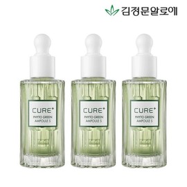 Mizon 김정문알로에 큐어 피토그린 앰플 3개 Kim Jeong Moon Aloe Cure Phytogreen Ampoule 3-Pack