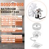 Hiorucet 763RLN B Unit, 763RL B Unit, S0503B000 Bathroom Fan