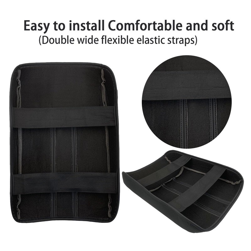Areeyils Center Console Pad Armrest Box Cover Compatible with 2023