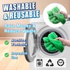 RuannoClean Reusable Mop Pads Compatible with Swiffer Sweeper Mop, Washable