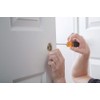 SCHLAGE F51A ACC 626 Accent Keyed Lever, Satin Chrome