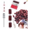 Mouyic 1 Set De Puntas + 300 Limas Lijas Barril Uñas Callos Talones