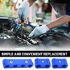 Hoypeyfiy 12Pcs Spark Plug Wire Separator Clamp Fitting Kit, 4