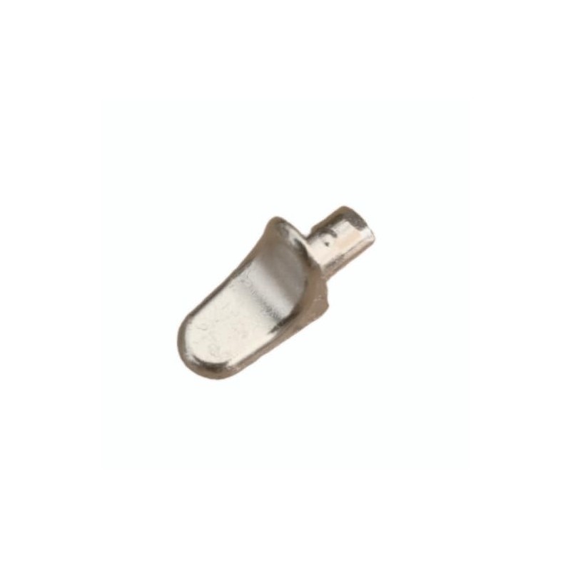 4 x Steel Shelf Supports Metal 5mm Plug in Stud