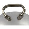 Agnelli Platinium Stieltopf aus Aluminium mit 2 Griffen aus Edelstahl,