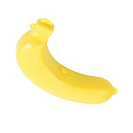 Banana Protector Case Carrier for Camping Work School Use-Yellow, One Size