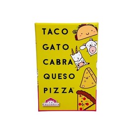 Taco Gato Cabra Queso Pizza | Juegos De Mesa | para Niños de 8 Años O Más | Juego con 64 Cartas | Regalo para Niños |De 3 A 8 Jugadores | En Español |