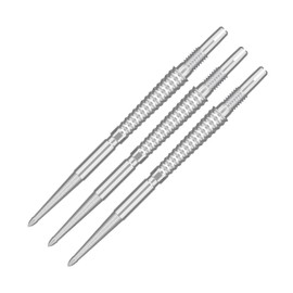 TARGET Darts Swiss Point Storm Dart Points, LNC (3 Pack Set of Tips) 35MM, Silver | Change Dart Points, Swiss Storm Points, Professional Darts Accessories