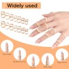 14Pcs Oval 8 Finger Splint Set Waterproof Trigger Finger Stabilizer