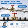 JDZKOMKE 5W/FT 120V Pipe Heat Tape 80FT (3FT-200FT) - Freeze