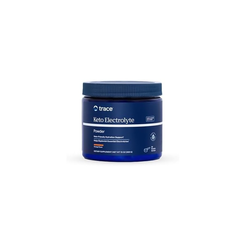 Trace Minerals Keto electrolitos cetogénicos en polvo, Naranja, 369 g