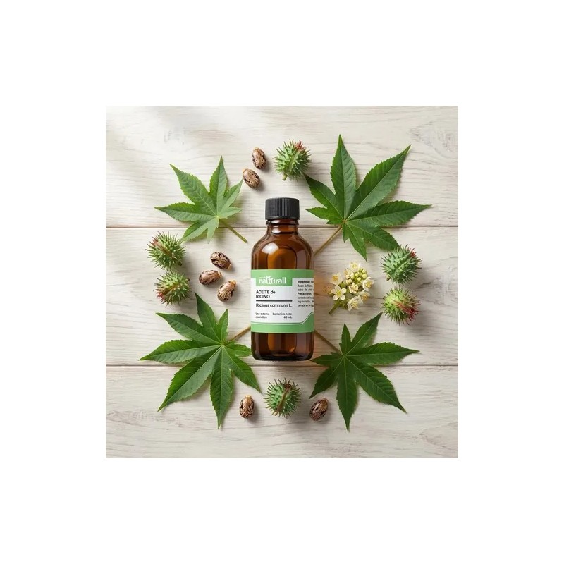 Aceite De Ricino Orgánico Puro Natural Prensado En Frio