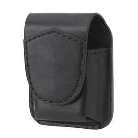 Lighter Waist Case, Anti Scratch Lighter Pouch Versatile Magnetic Buckle for Travel (Black)