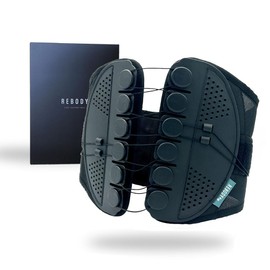 【正規品】 REBODY+ ® リボディプラス 公式 骨盤ベルト 腰 サポーター 産後 健康グッズ 骨盤矯正 ゆがみ 腰痛 骨盤サポート 腰ベルト クッション性UPで痛くならない (L)
