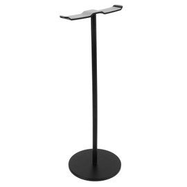 Levemolo Metal Headphone Stand Durable Headset Holder for Desktop Organization Chic Design for Office Home Compatible with All Headphone Heavy Duty Metal Frame