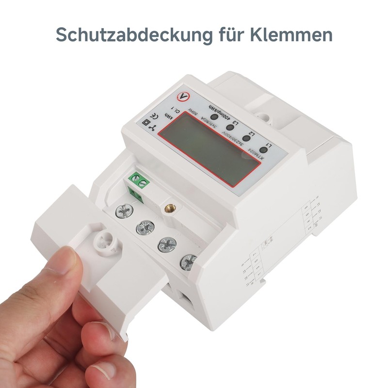 XTM024 LCD Digital Electricity Meter, Electricity Meter, 3 Phase Digital