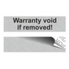 VOID Security Labels "Warranty Void" on Roll 80 x 20