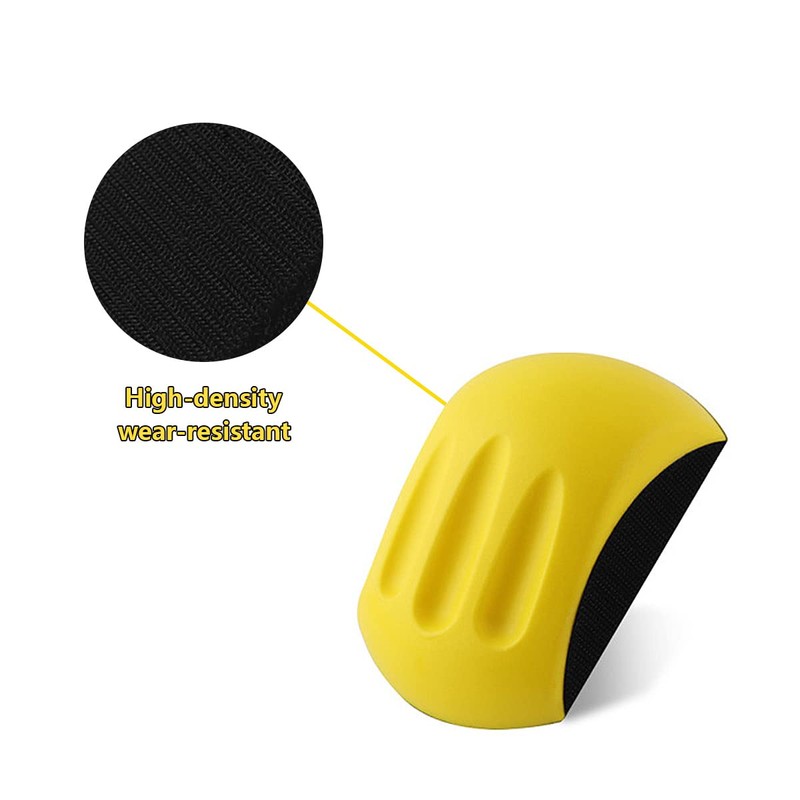 Zliger Hand Sanding Block, Pack of 3 Sanding Block with