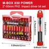 Geinxurn Impact 2 in. #2 Phillips Power Driver Bits,30 Pack