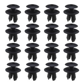 COZERI Pack of 100 Trim Clips Mounting Clips 701867299 Compatible with VW T4 T5, Car Clips for Door Panel, Plastic Holders, Ideal for Interior Trim