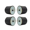 Rubbergiant Rubber mounts M10-50mm x 50mm Anti vibration rubber mount
