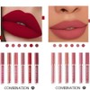 Allphv lipsticks 6 Piezas Pintalabios Permanente Liquido, Labiales Mate de