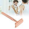 Manual Beard Blade Trimmer Double Edge Waterproof Safety Manual Beard