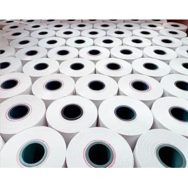 50 Rollos Papel Térmico Miniprinter 57x40 Impresora 58mm Color Blanco