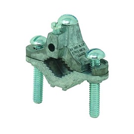 Southwire 65177540 GCL6-8.12-1ZN, 1PK Grounding Clamp, Grey