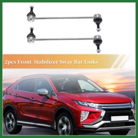 Motoforti 2pcs Front Sway Bar Links Stabilizer Link Kit for Mitsubishi Outlander 2007-2015 for Mitsubishi Lancer 2008-2015 Suspension Kit No.K80258 Long-lasting