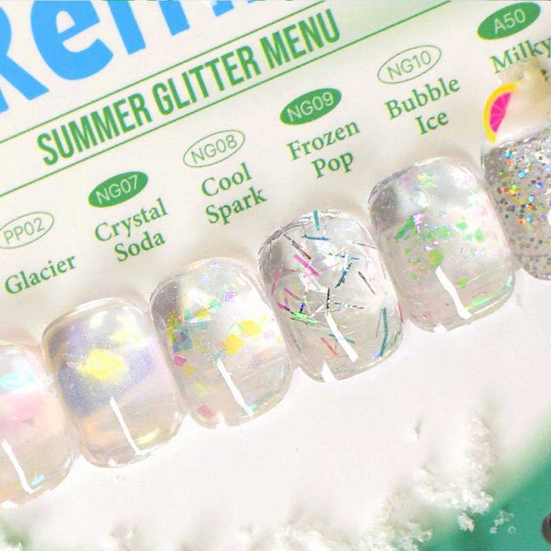 Vibla Summer Mix Syrup Gel Glitter Gel 12 Type Set