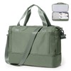 Travel Duffel Bag with Shoes Compartment, Overnight Weekender Bags for