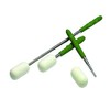 XIEM X10180 Rubber Handle Telescoping X-Sponge II with Sponge, Stainless