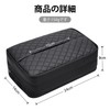 YAVIV Car Tissue Case PU Leather Material Fits Within 8.9