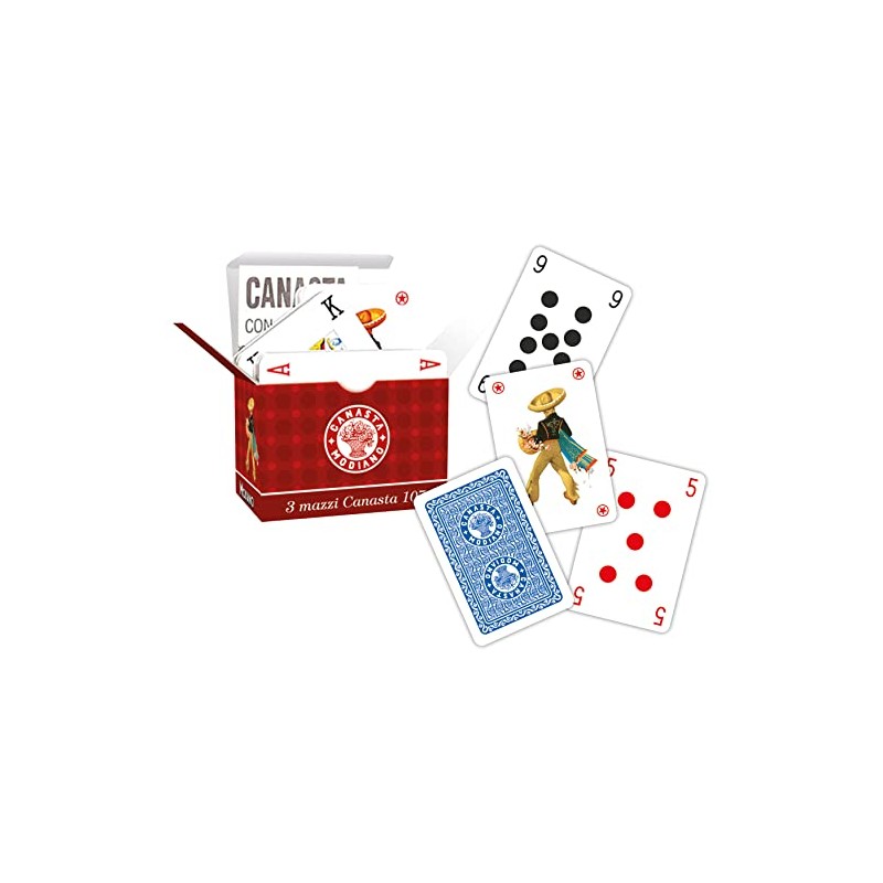 Modiano Canasta spéciale jeu de cartes à jouer et Instructions