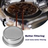 NEOUZA Coffee Non-Pressurized Espresso Basket Single Wall Compatible for 54mm