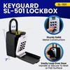 KeyGuard SL-501 Punch Button Lock Box | Portable Shackle LockBox