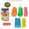 ZOFAX Teen8 Novelty Coloured Erasers, Medium, Pack of 100, Multipack,