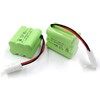 Gecoty 7.2V RC Battery, 2 Pack 1500mAh Ni-Cd Rechargeable AA