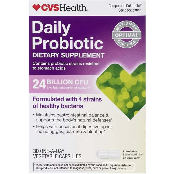 Cvs Health Maximum Strength Probiotic Dietary Supplement