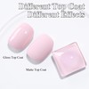 Misty Pink Solid Nail Gel, 10ML Self-Leveling Soak Off UV