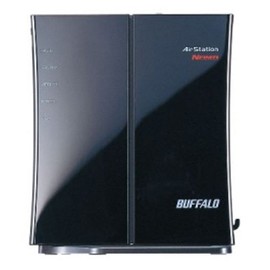 Buffalo AirStation Nfiniti WHR-G300N/U - Wireless router + 4-port switch - EN, Fast EN, 802.11b, 802.11g, 802.11n (draft), 802.11n (draft 2.0)