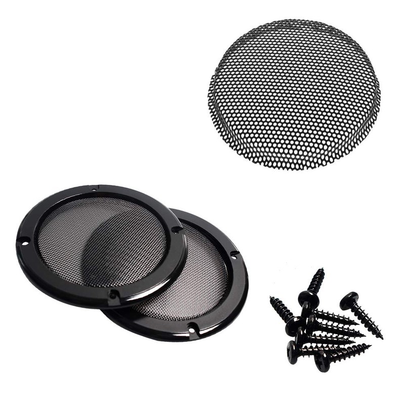 Flushbay Speaker Grill Cover for Car 10cm /4" Speaker Mesh