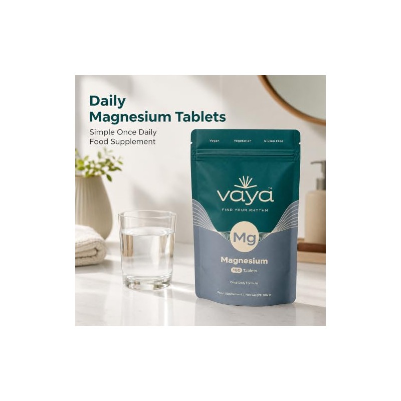 Vitamin Magnesium 375mg - 180 Tablets per Pouch