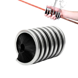 CAMNAL Climbing Rope Cleaning Brush 8-12mm Climbing Rope Cleaning Tools Professional Cleaning Brush for Climbing Rope and Clothesline, 360° All-Round Cleaning Brush for Ropes