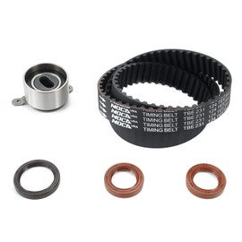 WINBEST Timing Belt Kit Compatible with Acura, for Honda - 92-93 Integra 1.7L 1678CC, 94-95 Civic del Sol 1.6L 1590CC 97Cu. In., 99-00 Civic 1.6L 1595CC l4 GAS DOHC Naturally Aspirated
