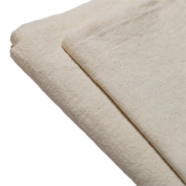 Leo's Home Set of 10 Washed Muslin Cloths for Straining, 100% Unbleached Organic Cotton Cheesecloth for Cooking, Baking，DIY Cloths, Reusable,32"x32", Natural Color